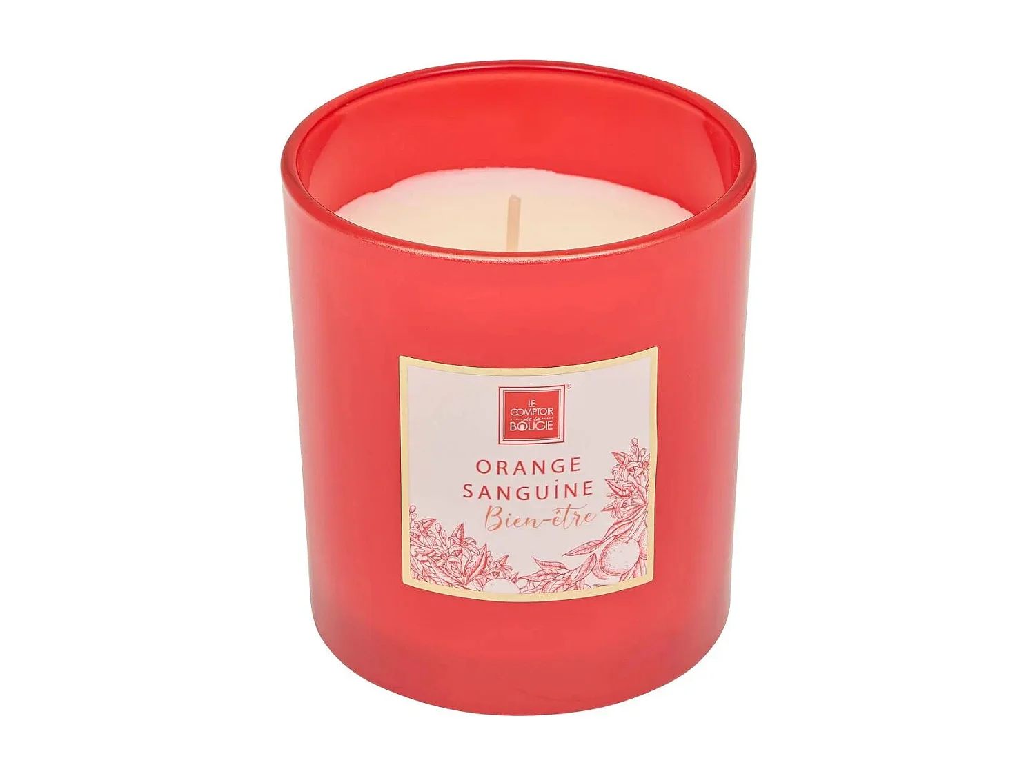 Bougie Parfumée "Mael" 190g Orange Sanguine