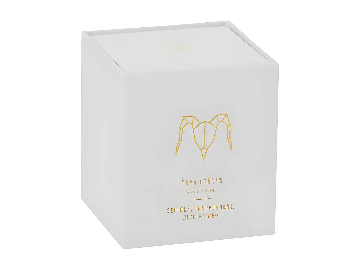 Bougie Parfumée "Capricorne" 10cm Sapphire Amber Tea