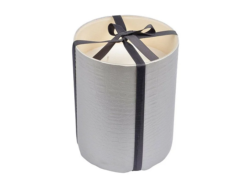 Bougie Verrine Déco Parfumée "Élégant" 15cm Argent