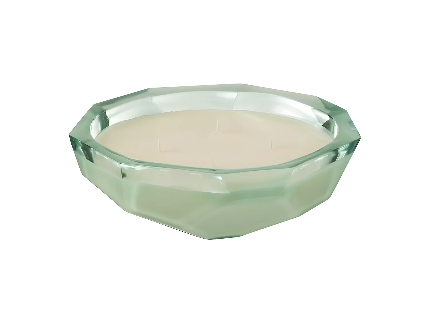 Bougie Déco "Origami" 25cm Transparent