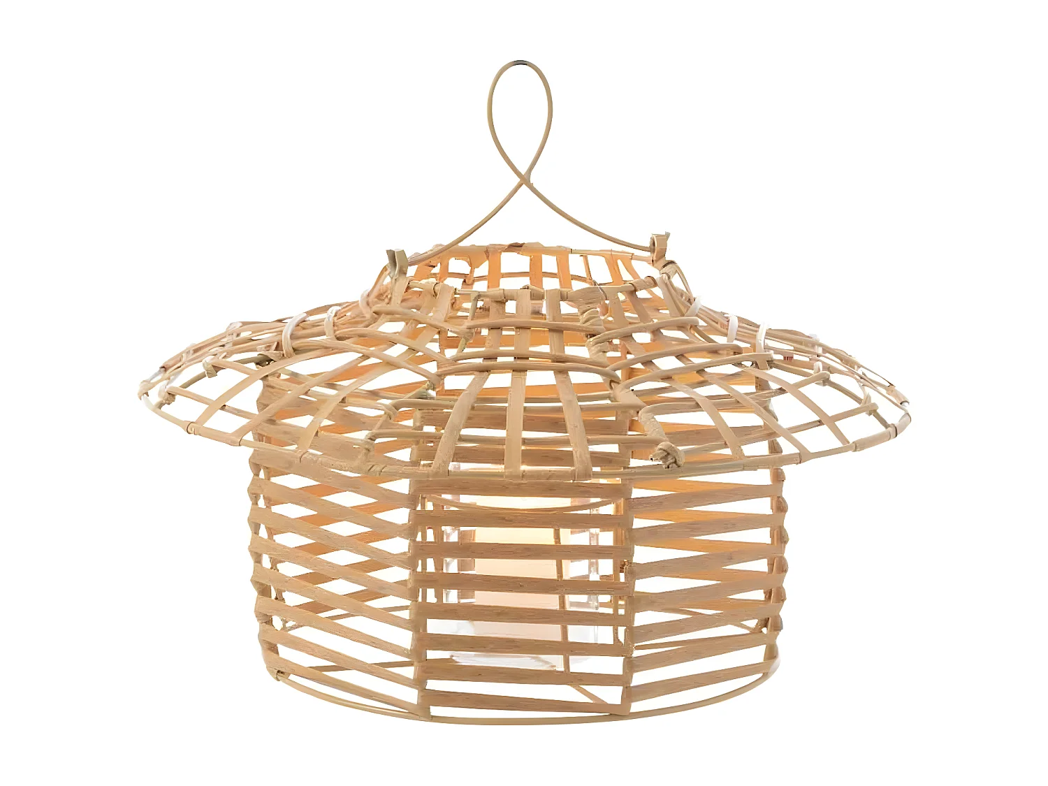 Photophore Design "Suspendu" 40cm Naturel