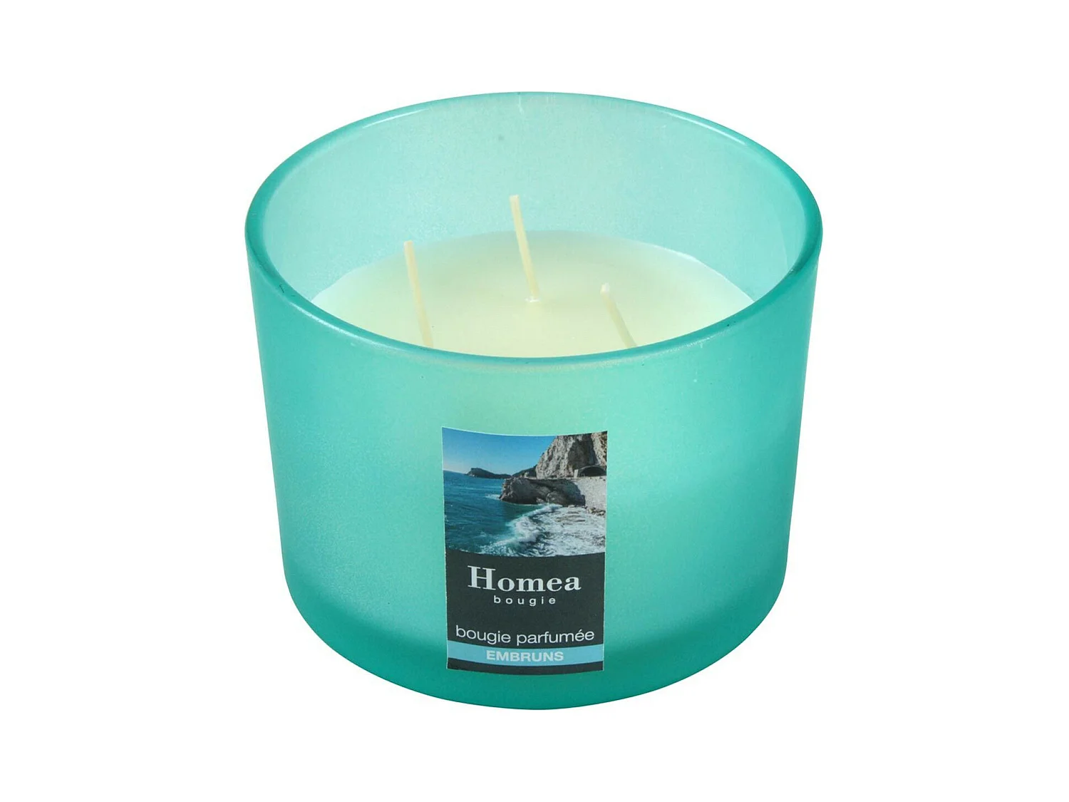 Bougie Verrine Parfumée "Essentiel" 11cm Embruns