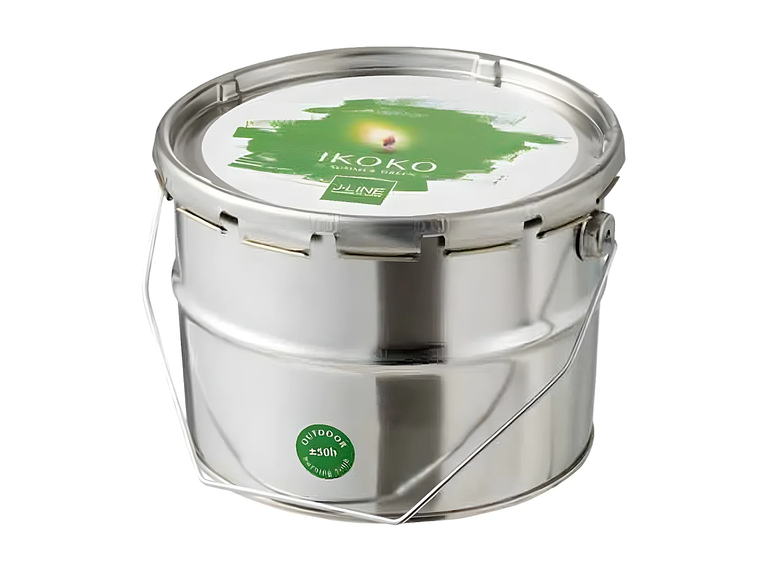 Bougie Parfumée "Ikoko Citronnelle" 18cm Vert