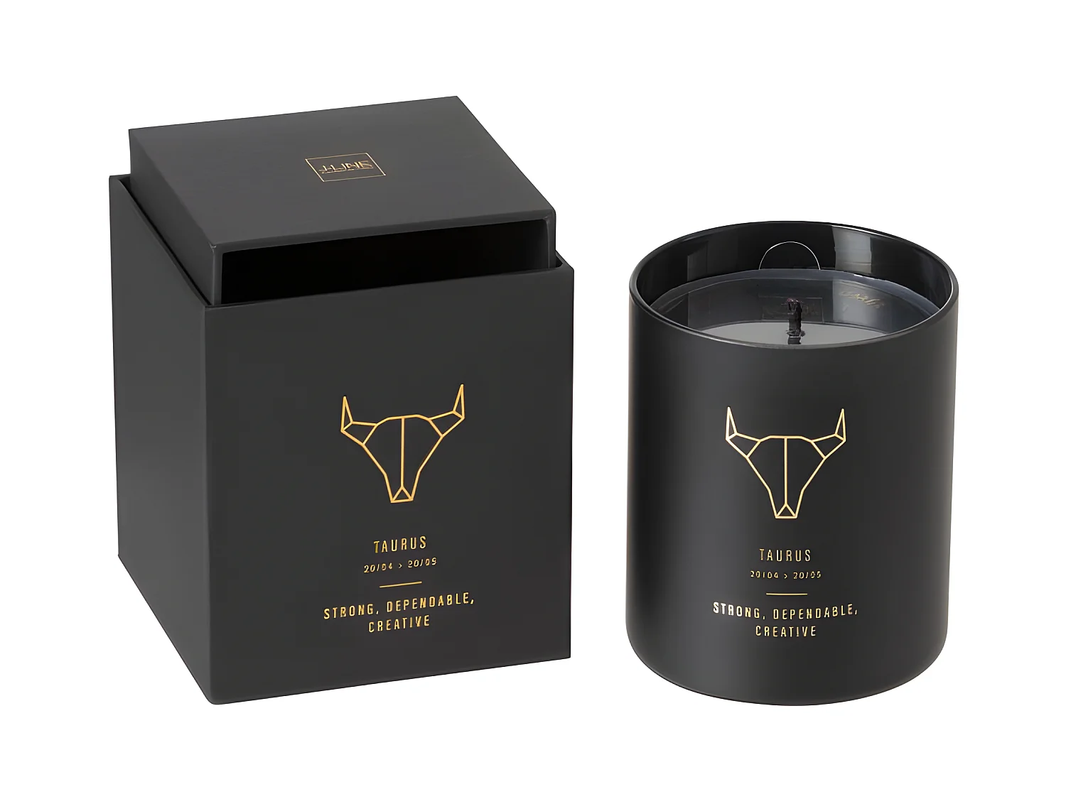 Bougie Parfumée "Taureau" 10cm Rainbow Reef