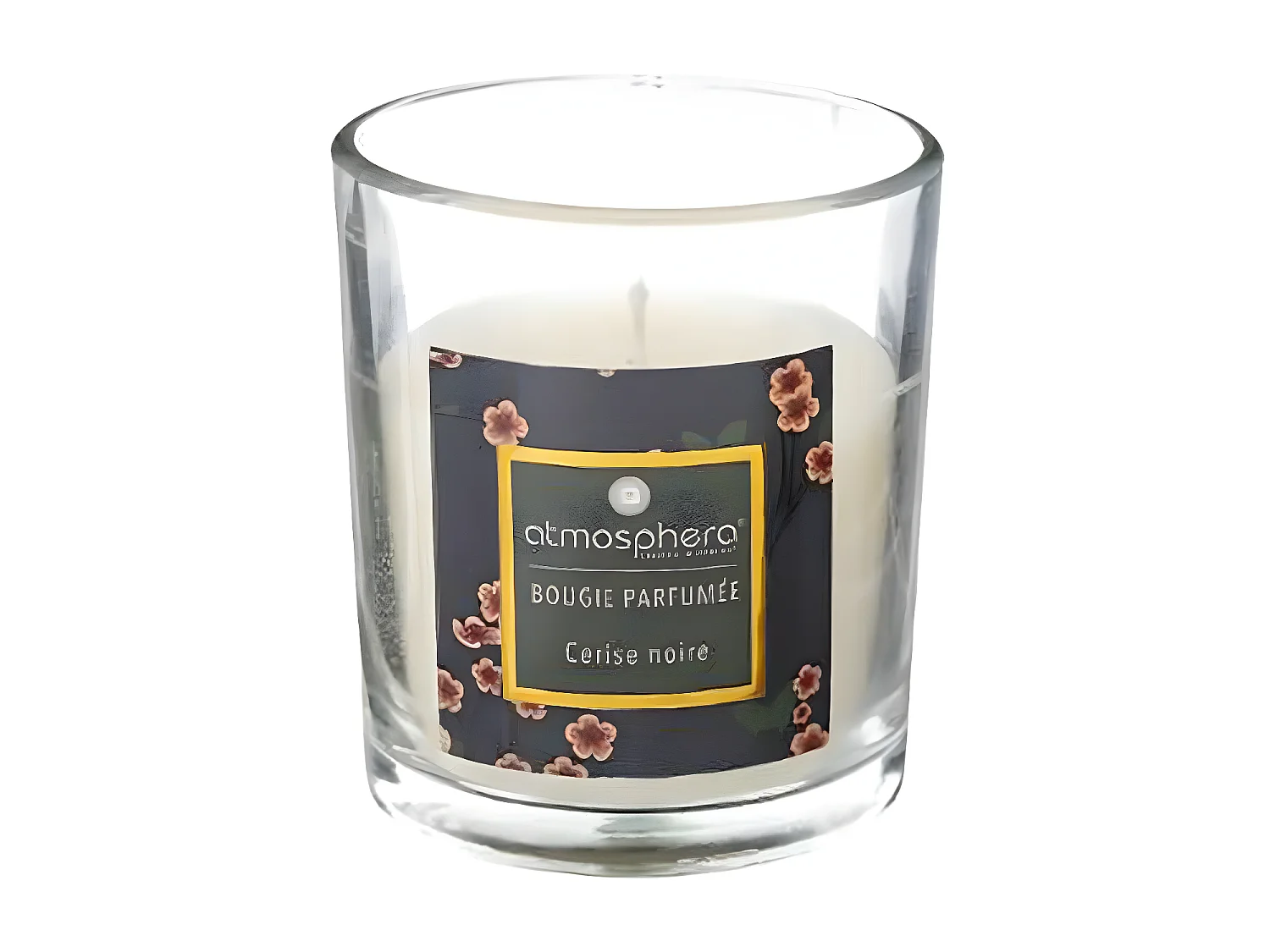 Bougie Parfumée en Verre "Neda" 110g Cerise Noire