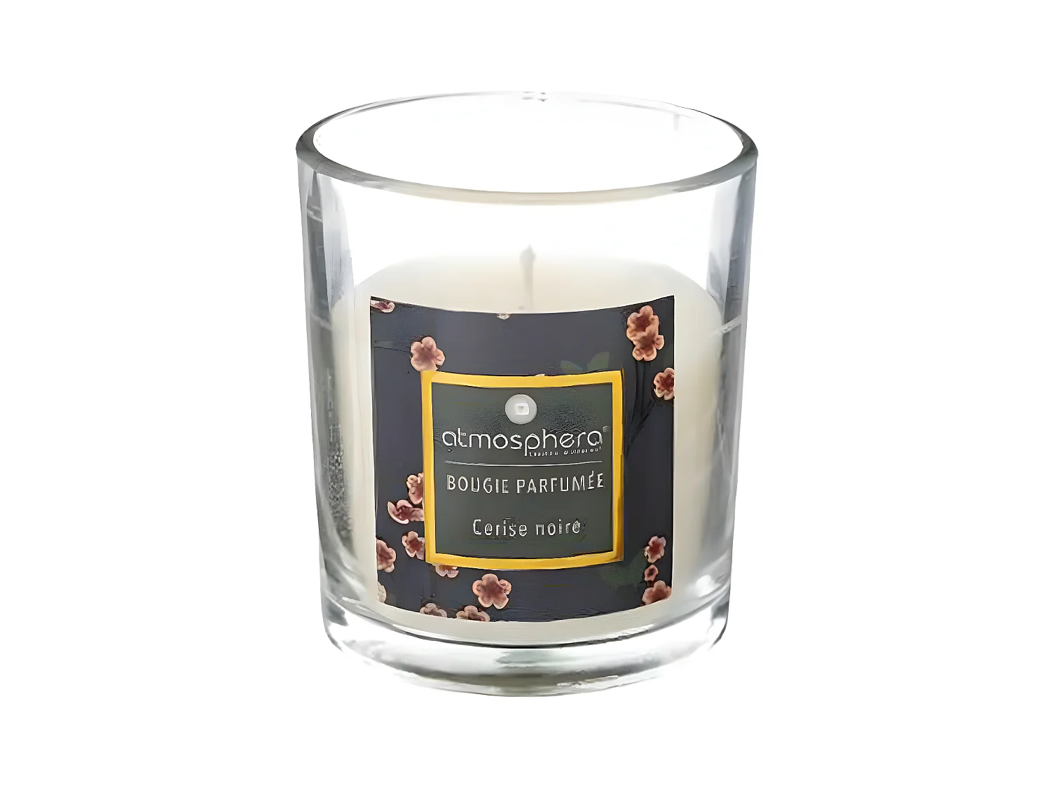 Bougie Parfumée en Verre "Neda" 110g Cerise Noire