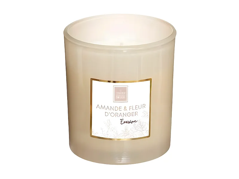 Bougie Parfumée "Mael" 190g Amande & Fleur d'Oranger