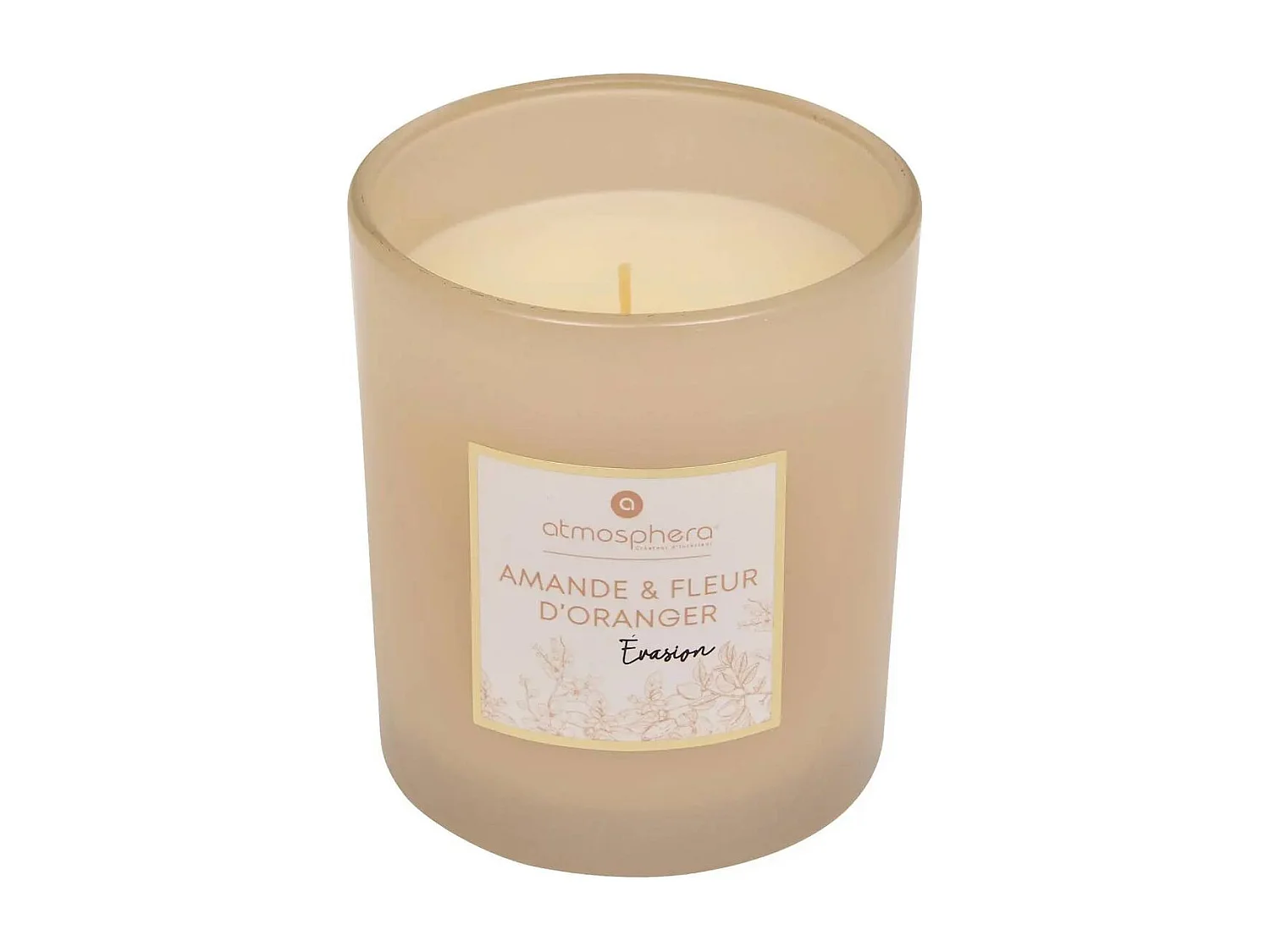 Bougie Parfumée "Mael" 190g Amande & Fleur d'Oranger