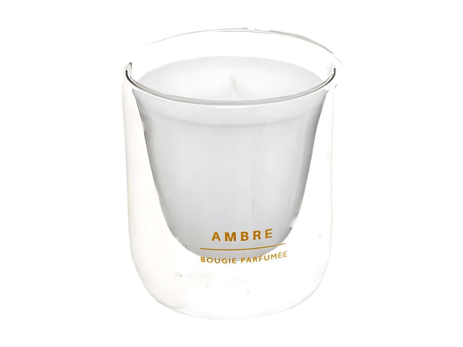 Bougie Parfumée en Verre "Ilan" 130g Ambre