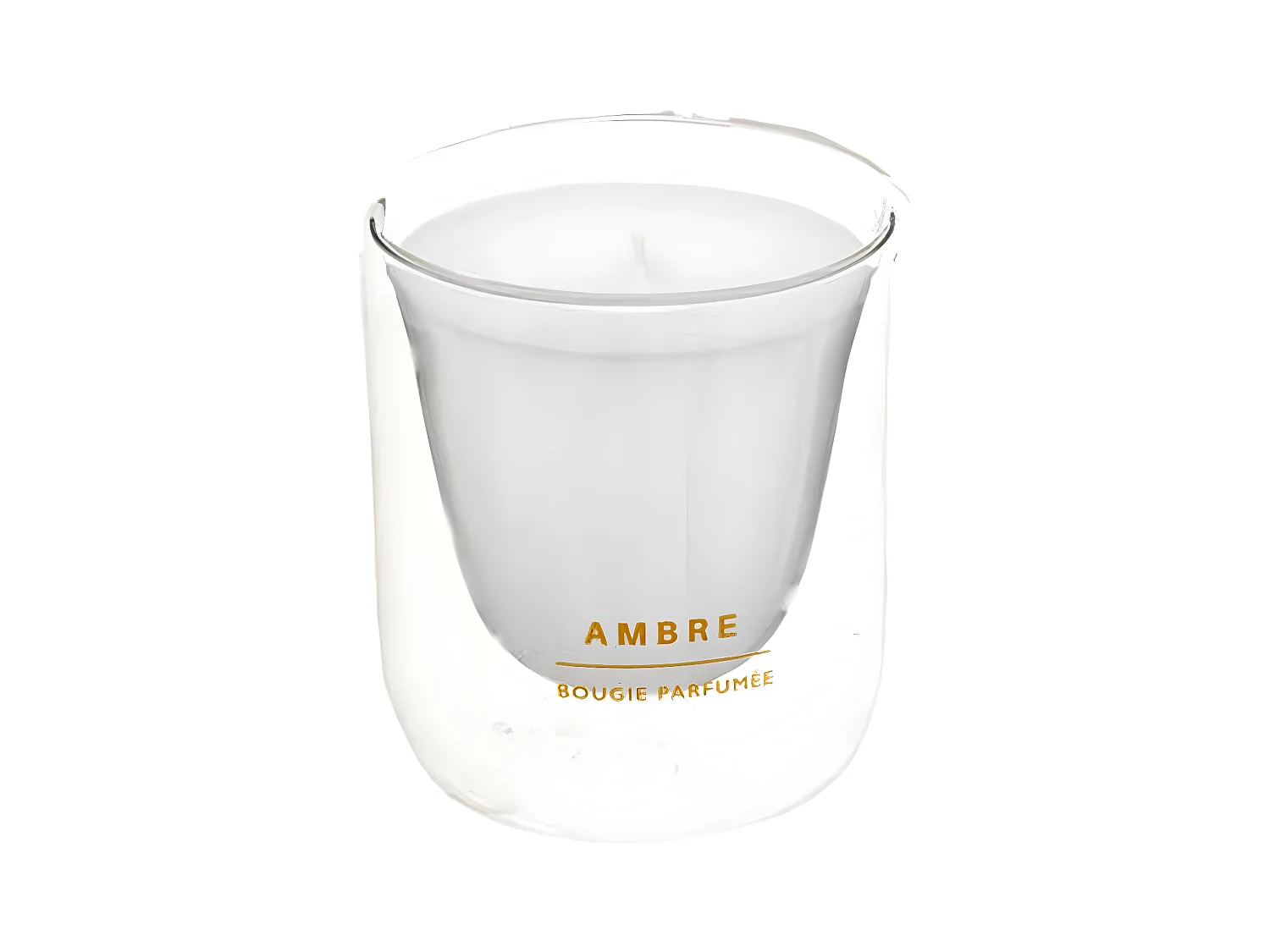 Bougie Parfumée en Verre "Ilan" 130g Ambre