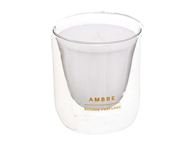 Bougie Parfumée en Verre "Ilan" 130g Ambre