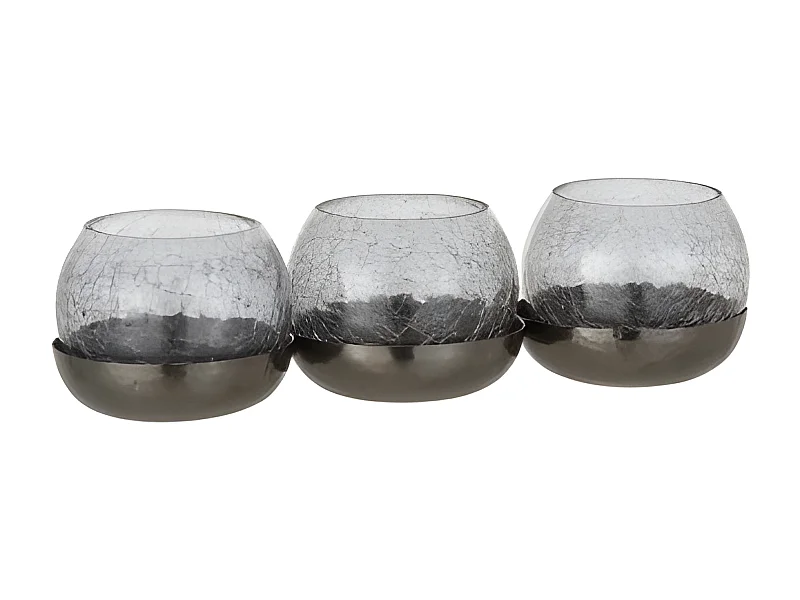 Photóforos de 3 bolas de metal agrietadas