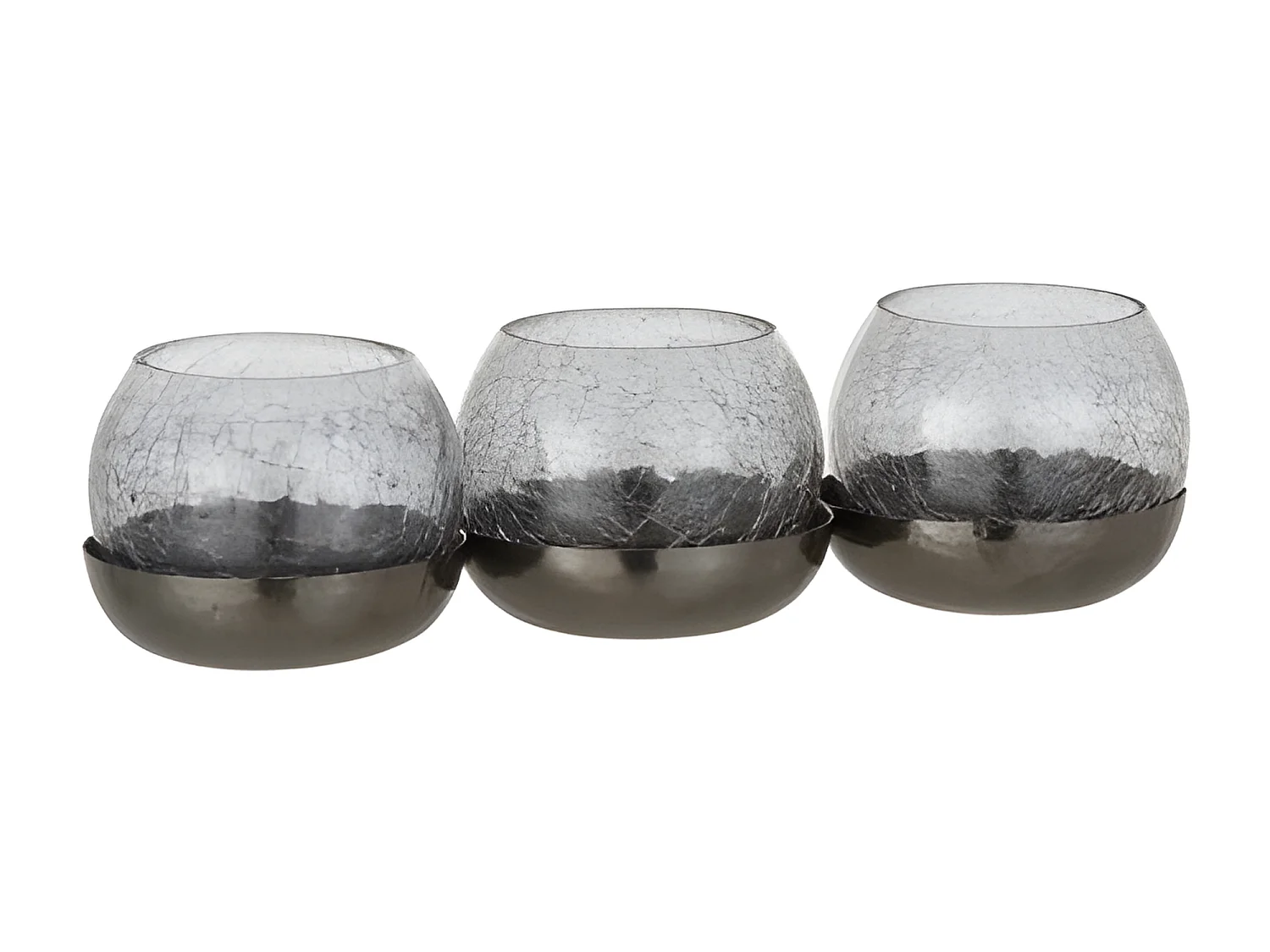 Photóforos de 3 bolas de metal agrietadas