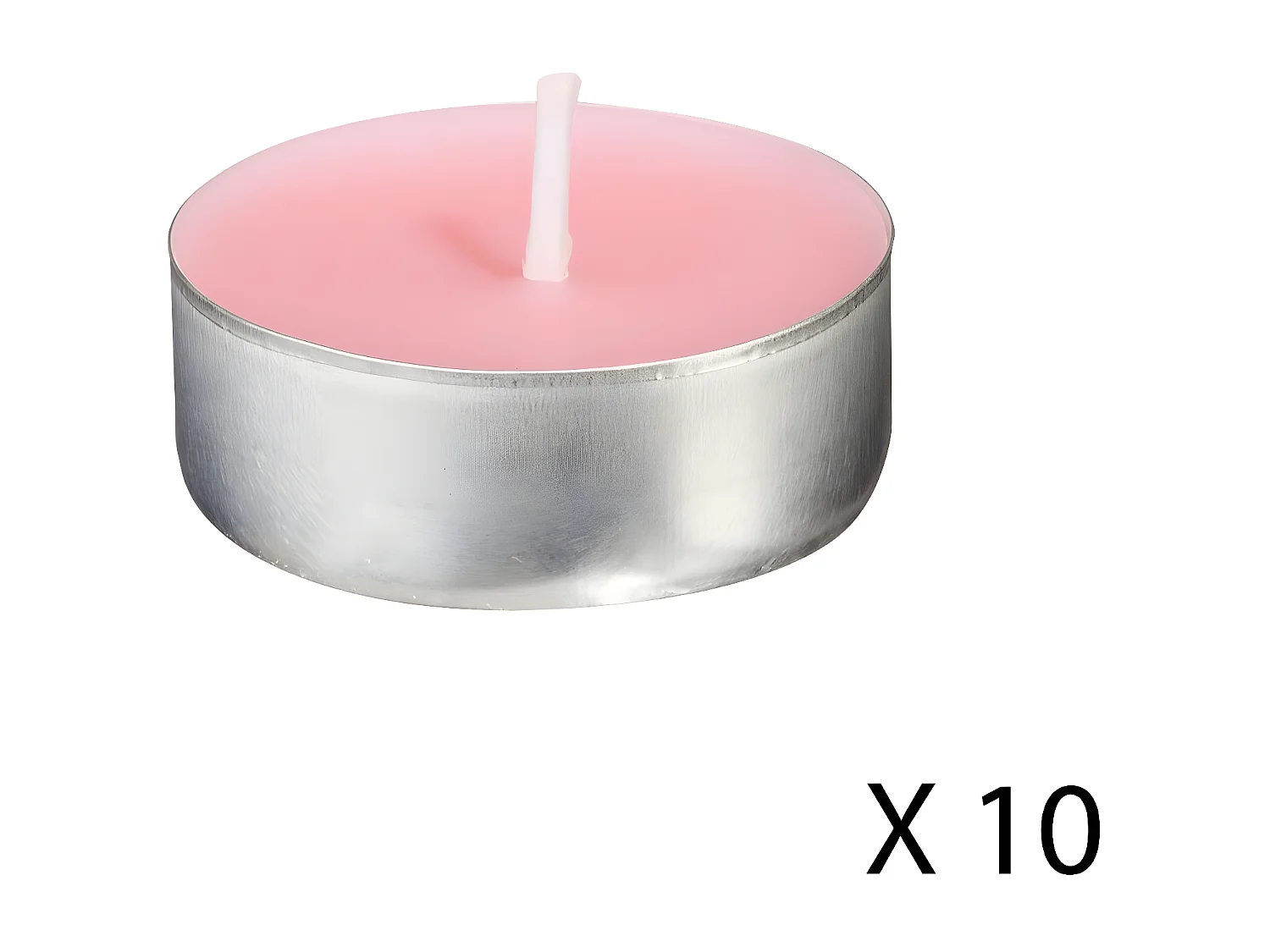 Lot de 30 Bougies Chauffe-Plat Parfumées 3,7cm Framboise