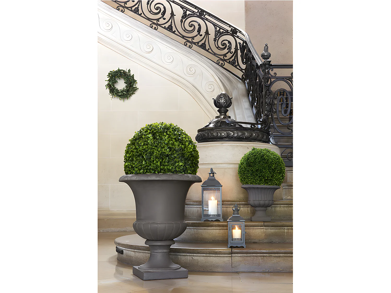 Bougie Cylindrique "Rustic" 10cm Blanc