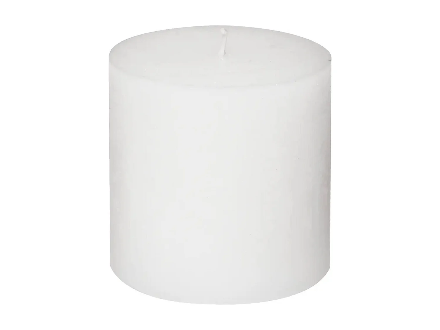 Bougie Cylindrique "Rustic" 10cm Blanc