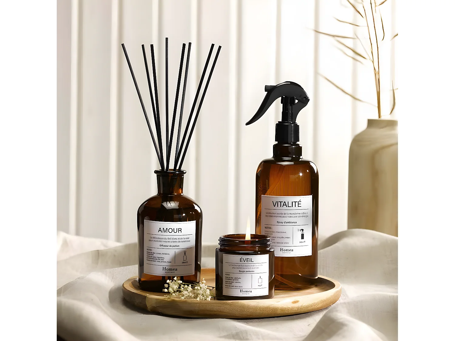 Bougie Verrine Parfumée "Apothicaire" 90g Sérénité