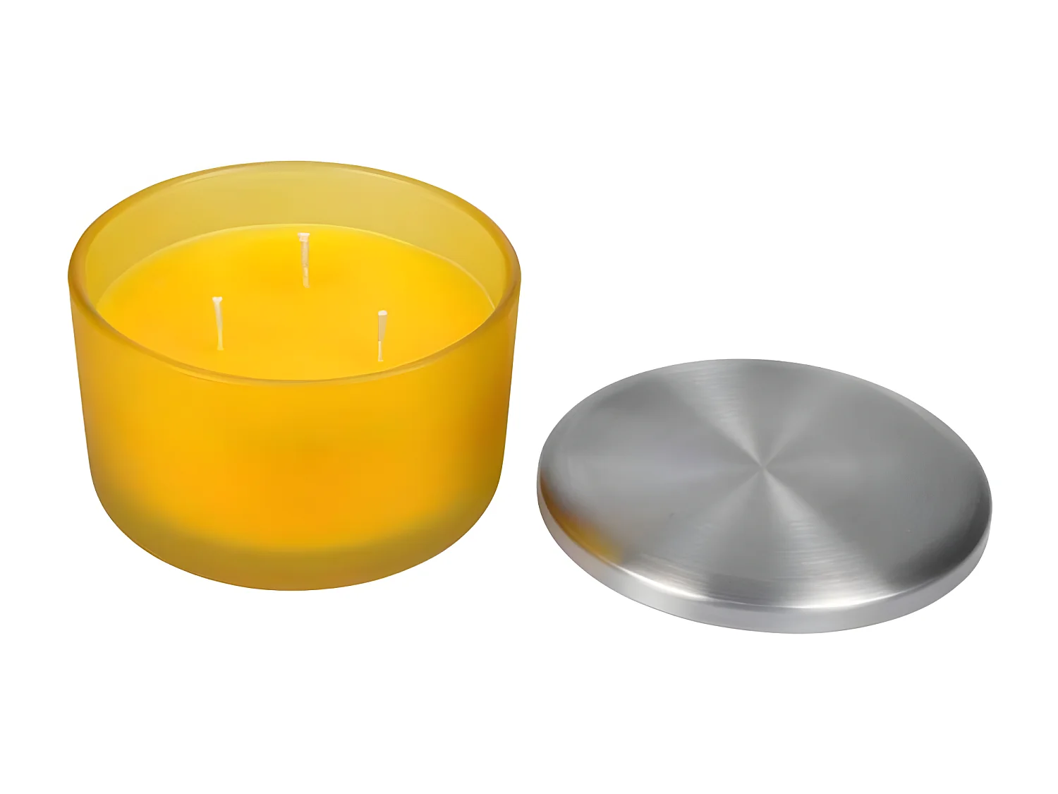 Bougie Parfumée Verrine "Tropical Fresh" 13cm Ananas