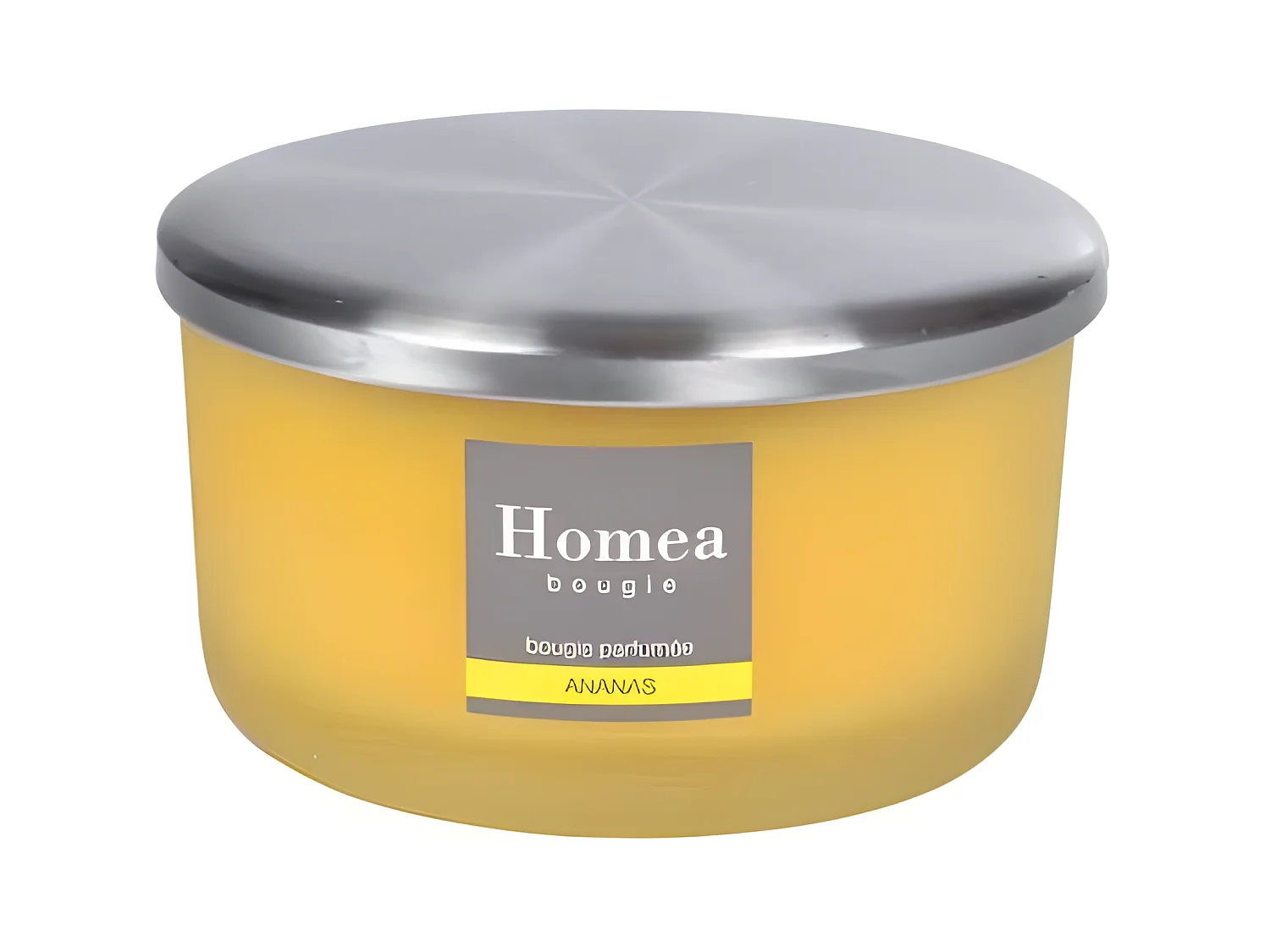 Bougie Parfumée Verrine "Tropical Fresh" 13cm Ananas