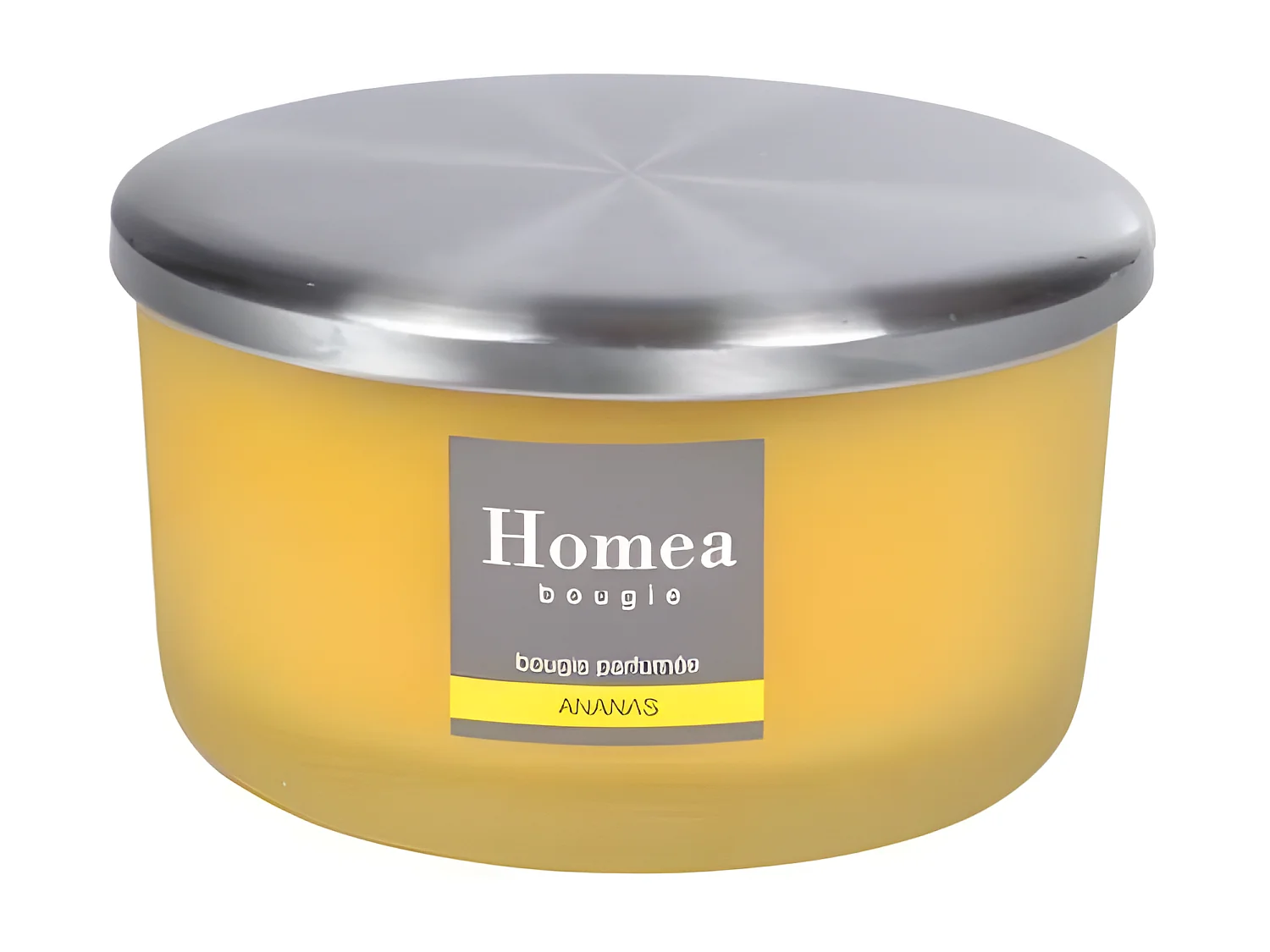 Bougie Parfumée Verrine "Tropical Fresh" 13cm Ananas