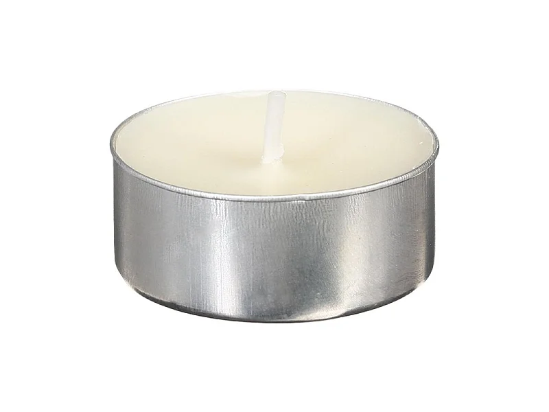 Lot de 6 Bougies Chauffe-plat "Basic" 3,8cm Ivoire