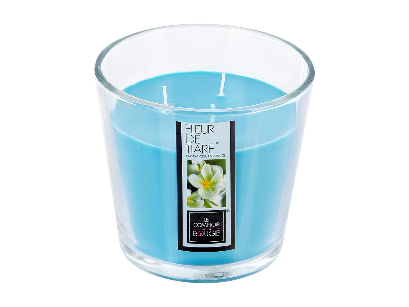 Bougie Parfumée "Nina" 500g Fleur Tiaré