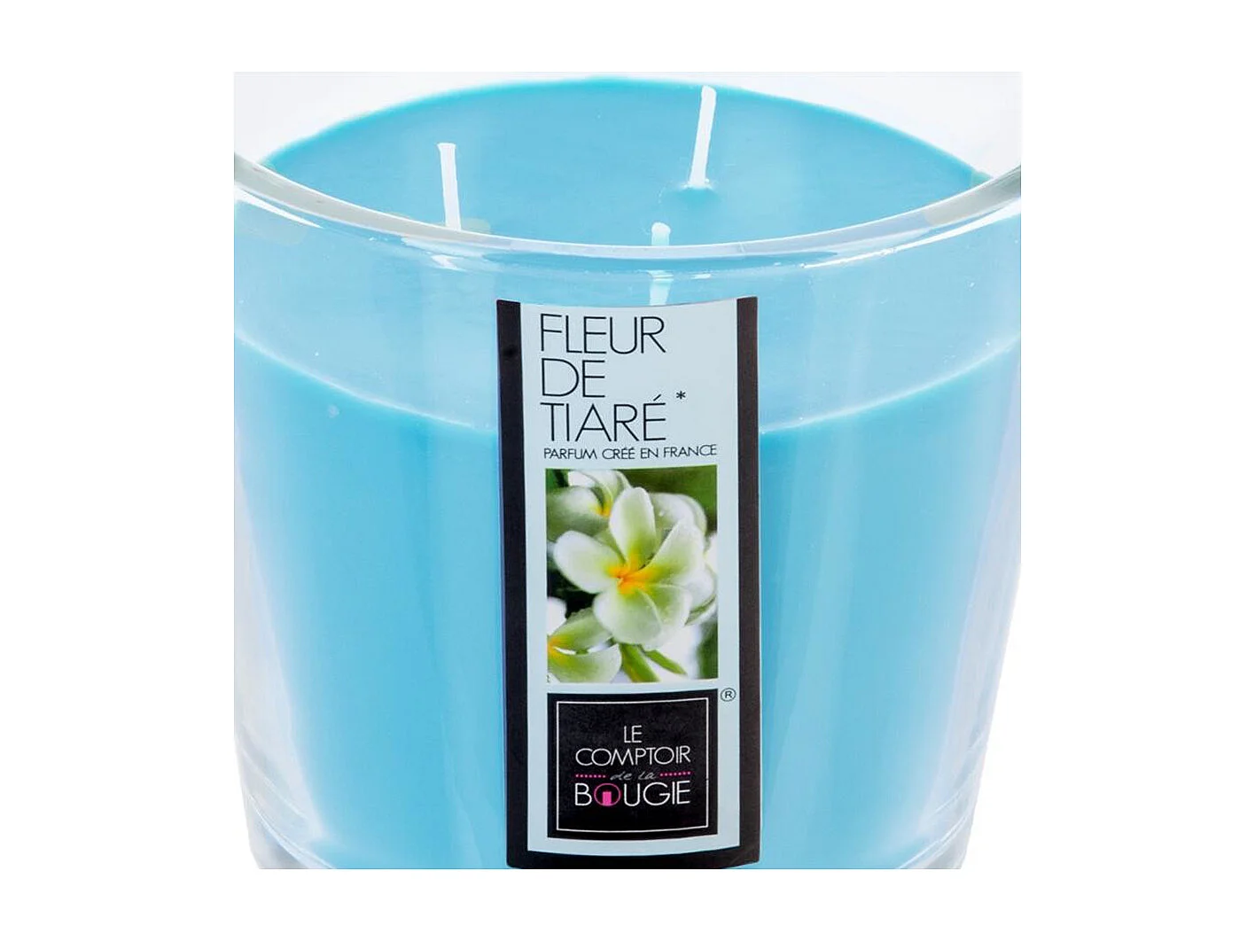 Bougie Parfumée "Nina" 500g Fleur Tiaré
