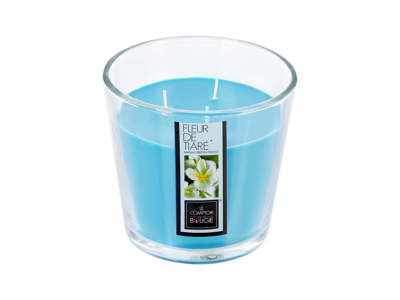 Bougie Parfumée "Nina" 500g Fleur Tiaré