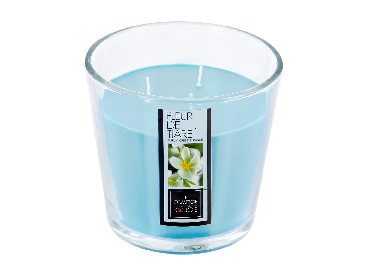 Bougie Parfumée "Nina" 500g Fleur Tiaré