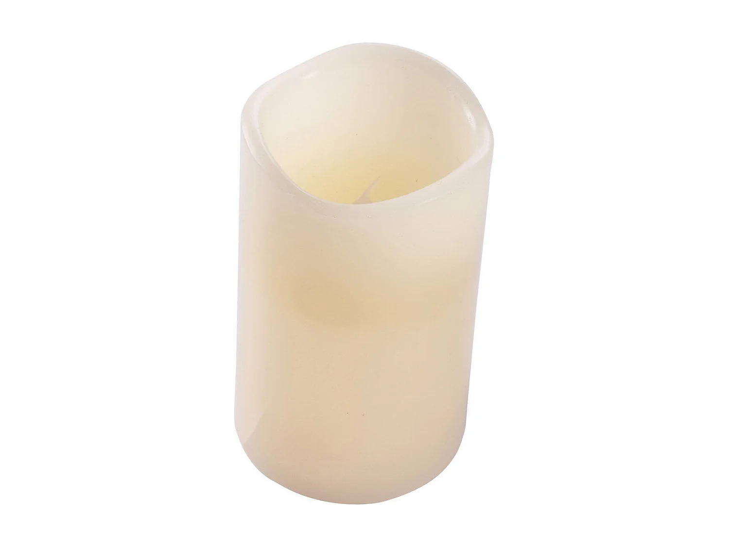 Bougie Pilier LED "Jasper" 15cm Ivoire