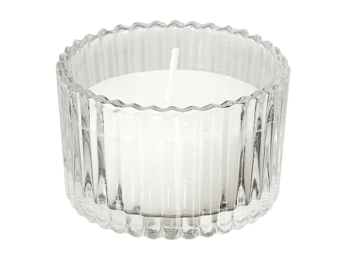 Bougie Parfumee X4 Coffret Parfumerie Blanc