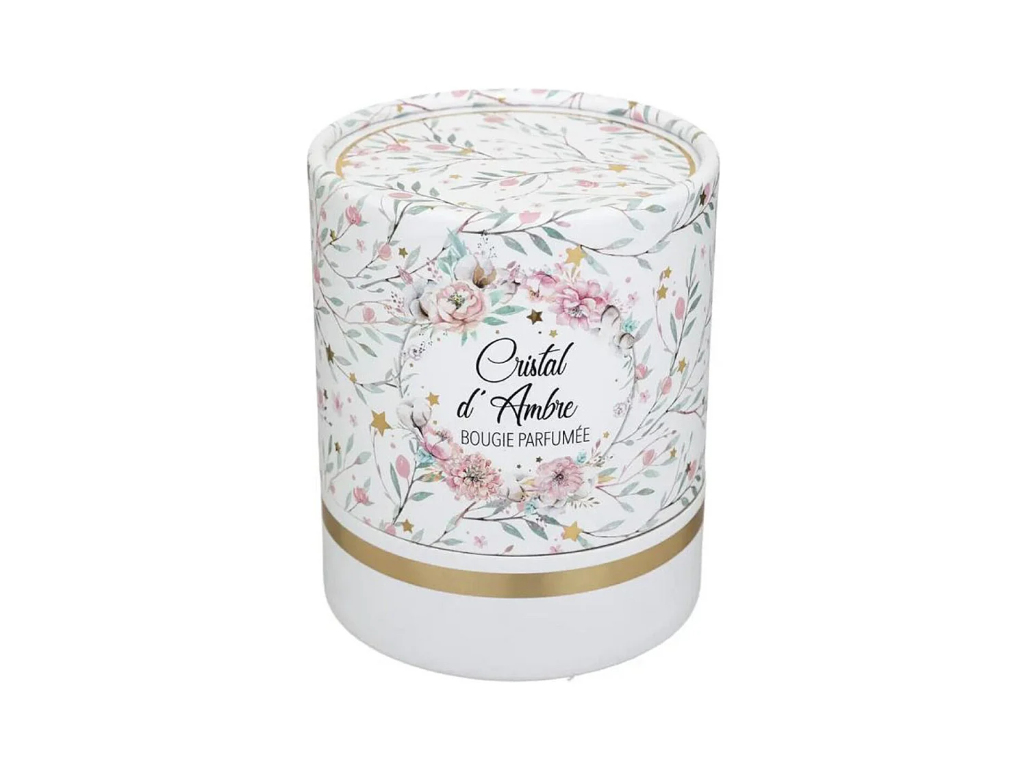 Bougie Parfumée "Souffle Polaire" 210g Cristal d'Ambre