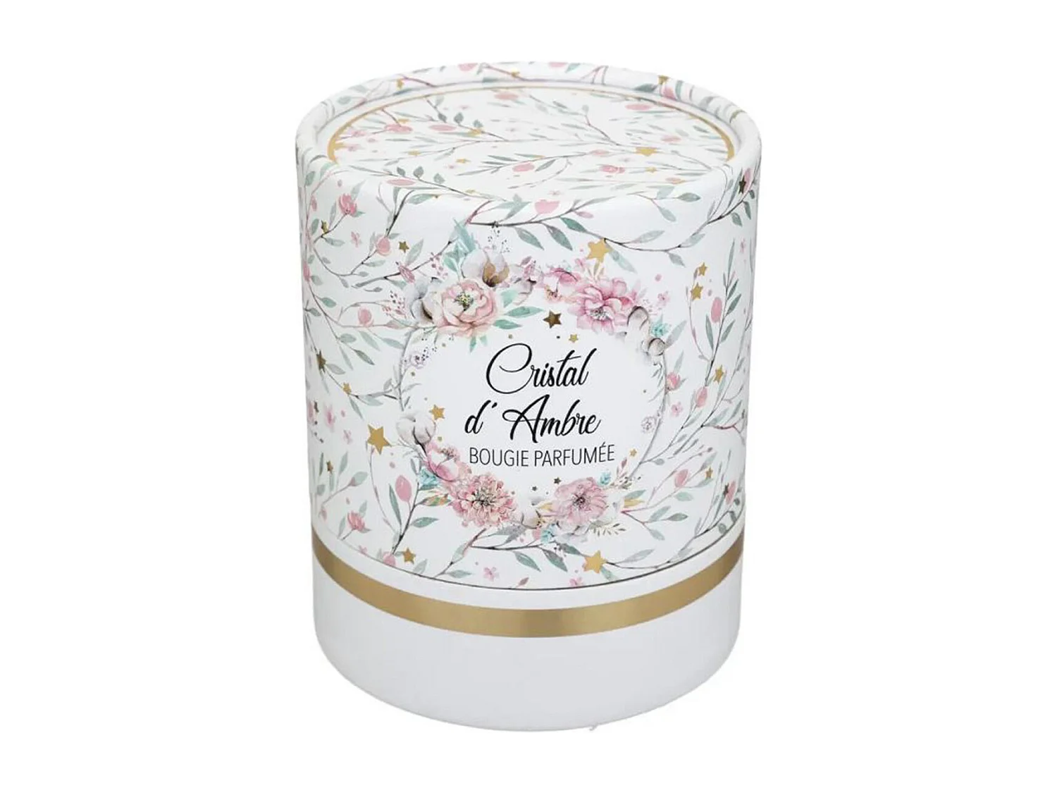 Bougie Parfumée "Souffle Polaire" 210g Cristal d'Ambre