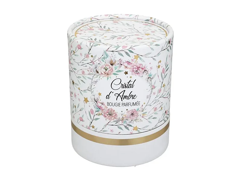 Bougie Parfumée "Souffle Polaire" 210g Cristal d'Ambre