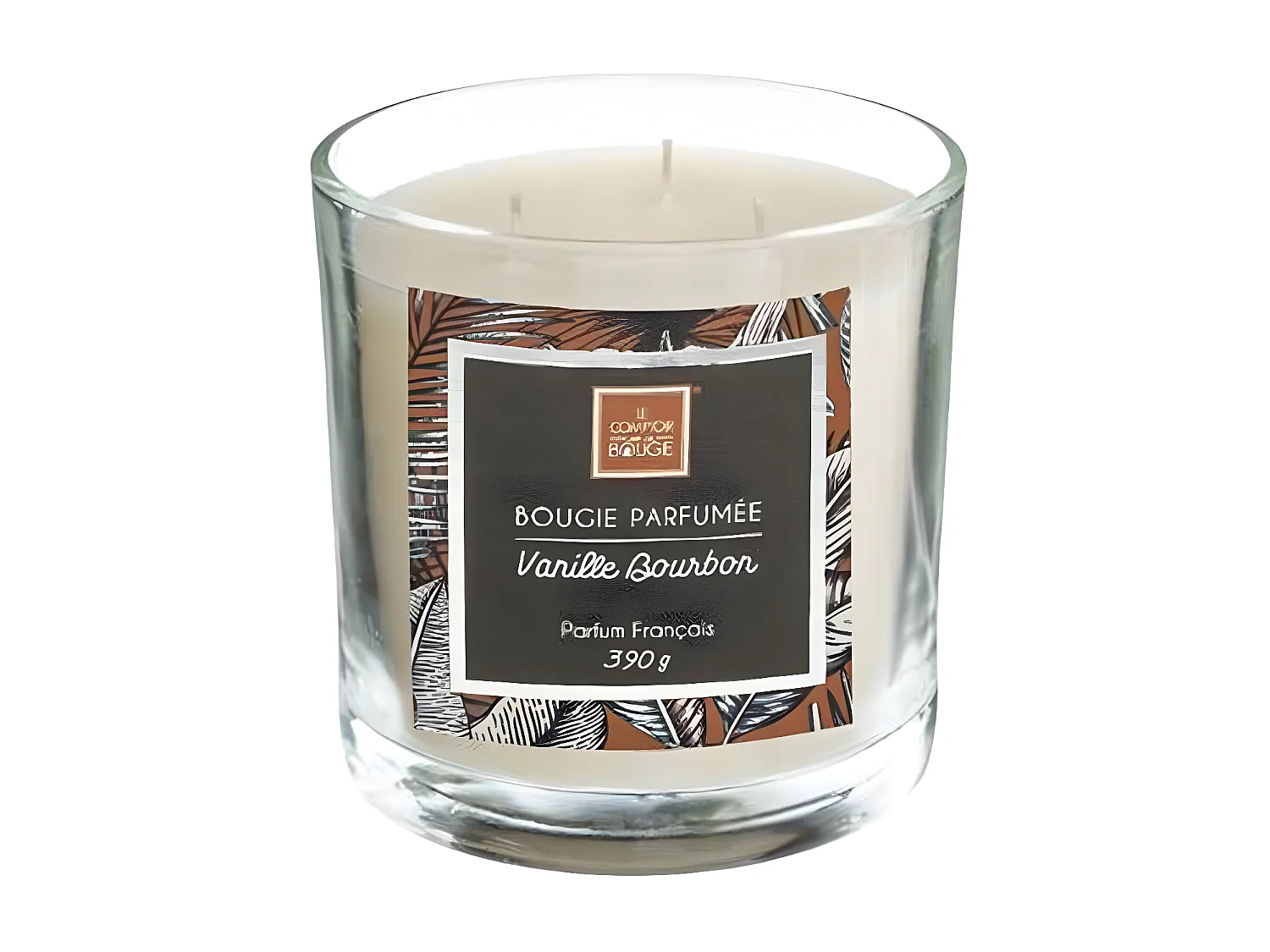 Bougie Parfumée "Loys" 390g Vanille Bourbon