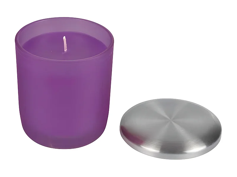 Bougie Parfumée Verrine "Tropical Fresh" 9cm Mûres Sauvages