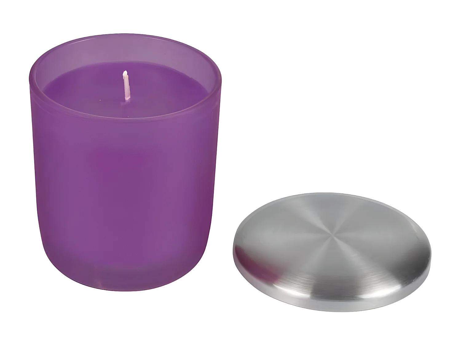 Bougie Parfumée Verrine "Tropical Fresh" 9cm Mûres Sauvages