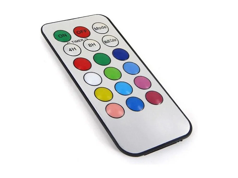 Lot de 3 Bougies LED "12 Couleurs" 20cm Multicolore