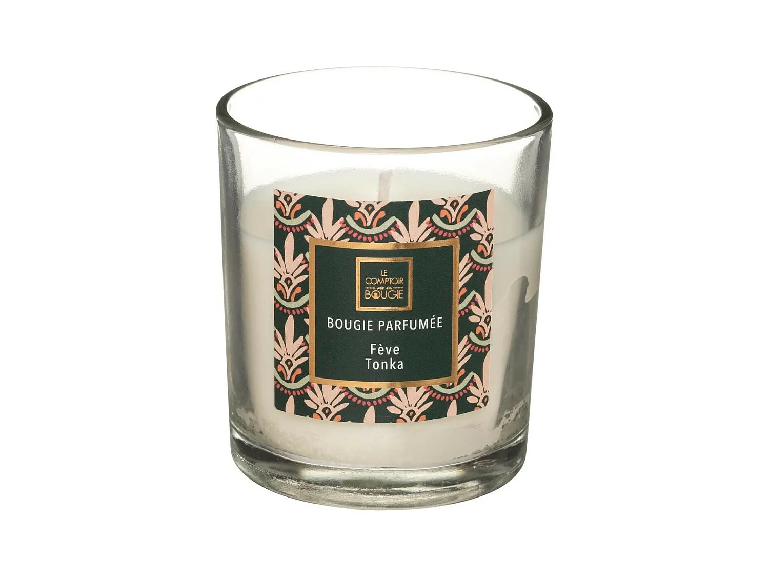 Bougie Parfumée en Verre "Neda" 8cm Tonka
