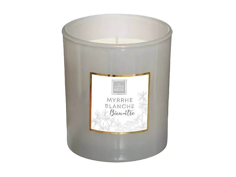 Bougie Parfumée "Mael" 190g Myrrhe Blanche