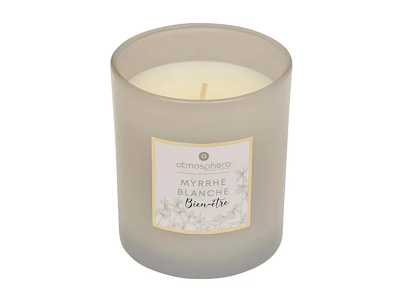 Bougie Parfumée "Mael" 190g Myrrhe Blanche