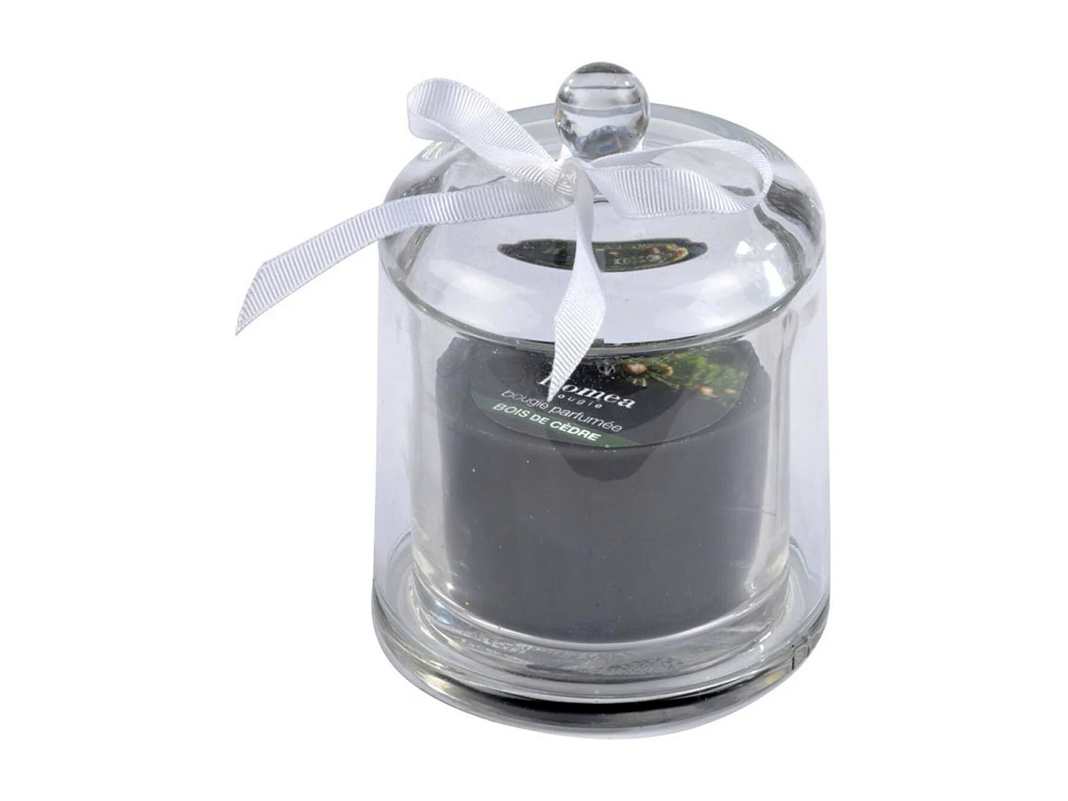 Bougie Parfumée Cloche "Essentiel" 12cm Bois de Cèdre