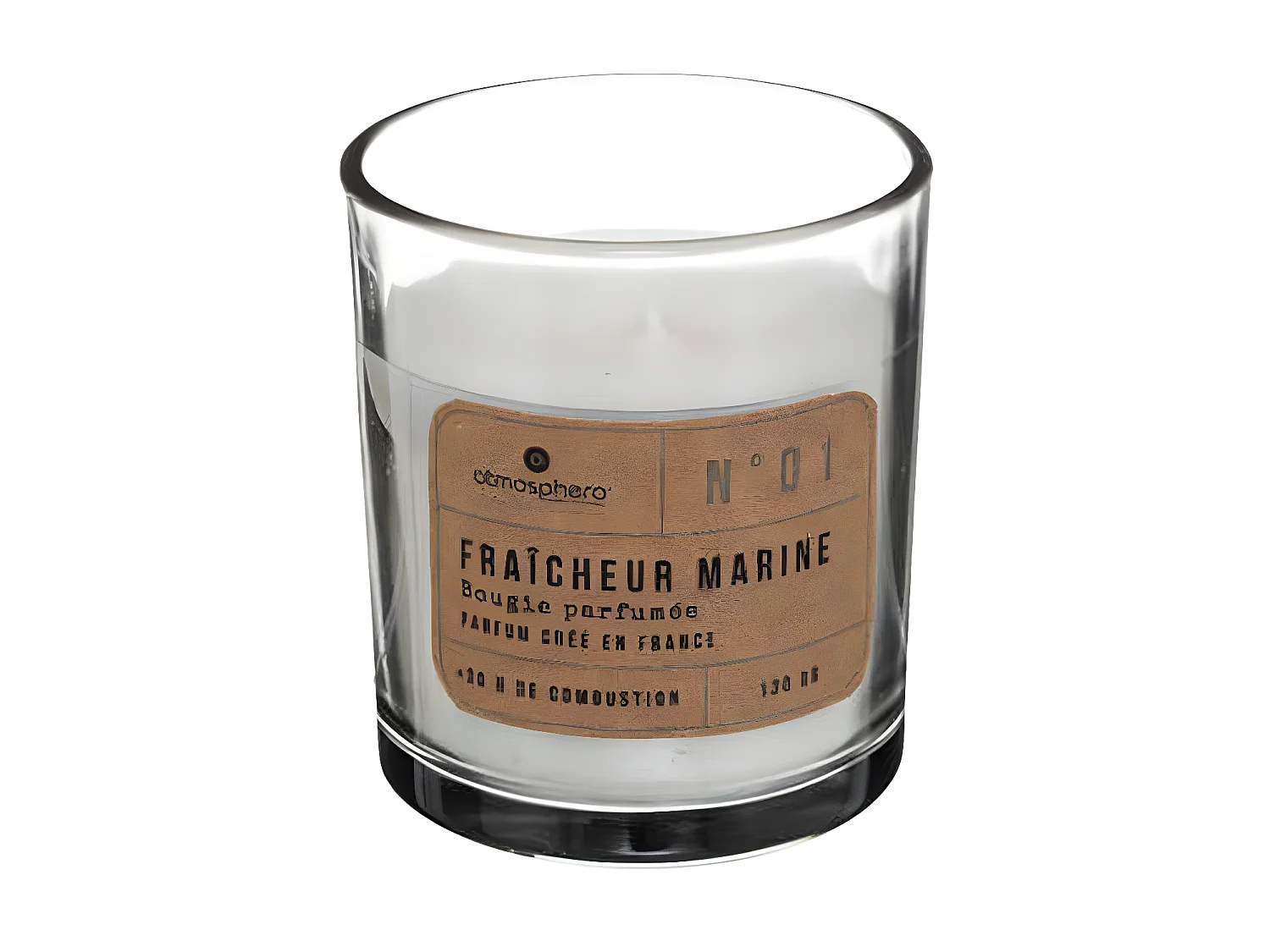 Bougie Parfumée "Sozio" 7cm Fraîcheur Marine