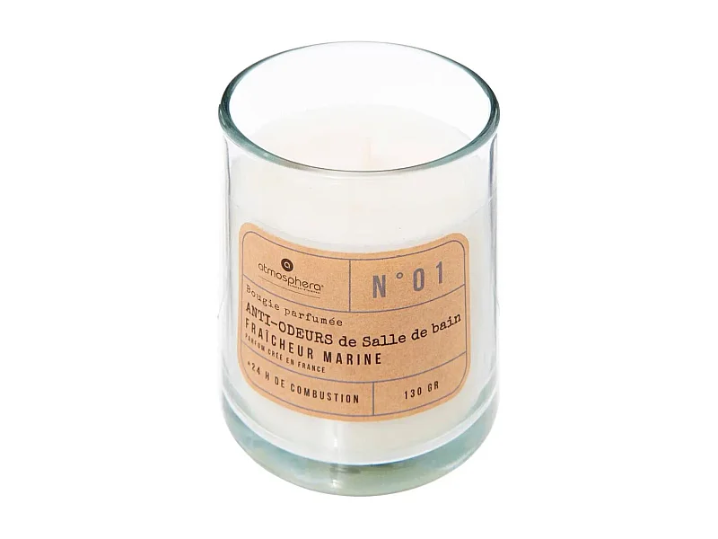 Bougie Parfumée "Sozio" 7cm Fraîcheur Marine