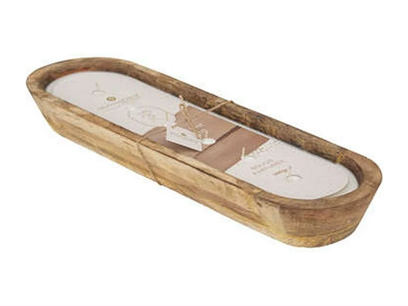 Bougie Parfumée en Bois "Paola" 900g Douceur de Lin