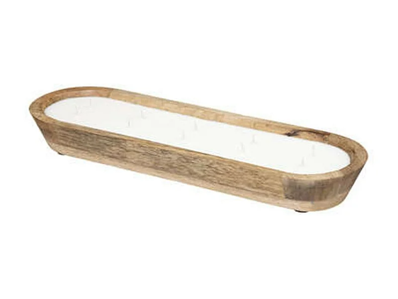 Bougie Parfumée en Bois "Paola" 900g Douceur de Lin