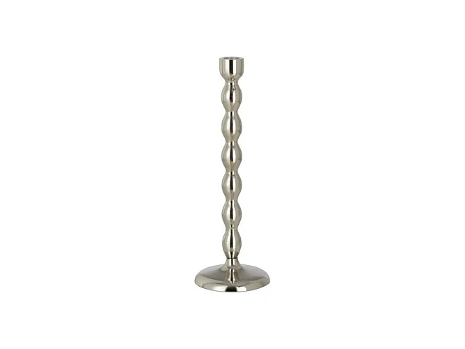 Chandelier Design "Sphères Brillantes" 31cm Argent