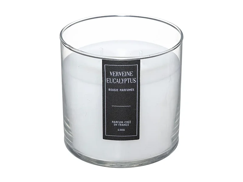 Bougie Parfumée "Sili" 430g Verveine Eucalyptus