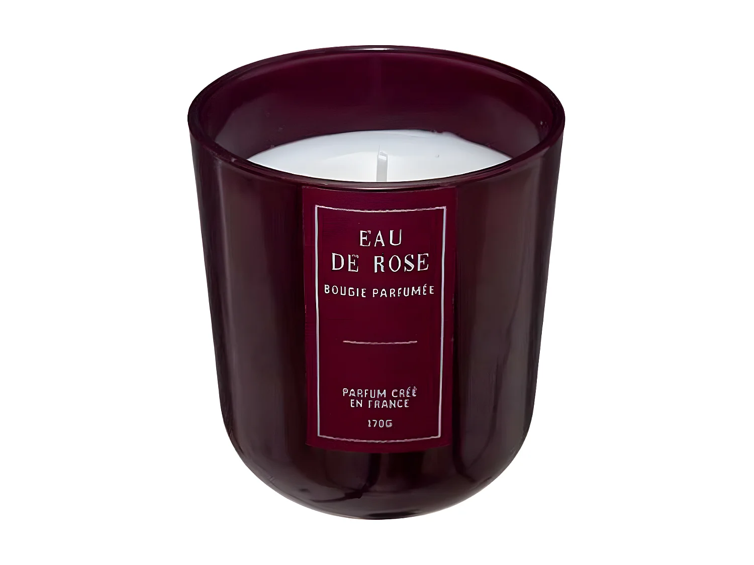 Bougie Parfumée "Sili" 170g Eau de Rose