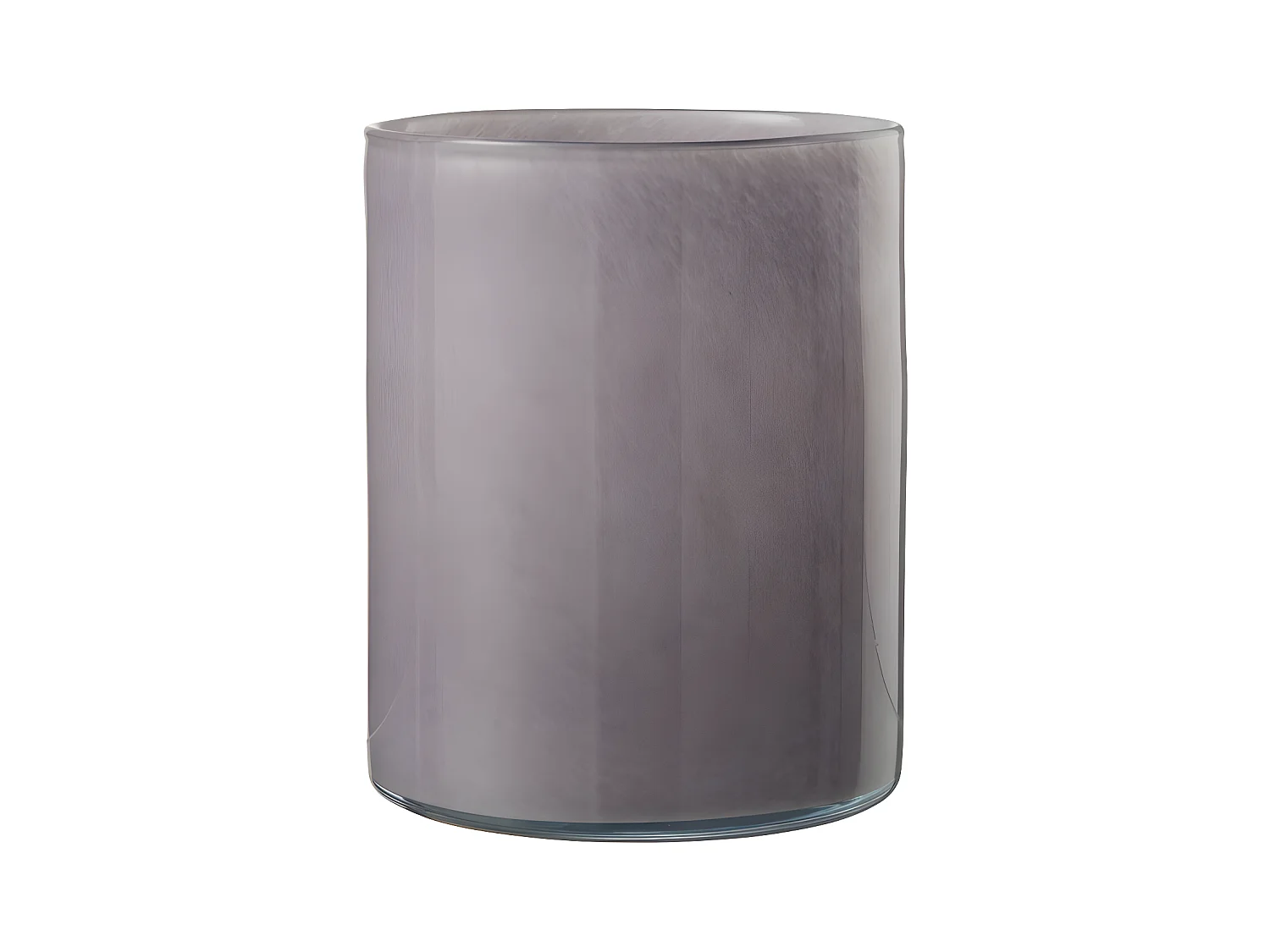 Photophore Design en Verre "Jade" 18cm Mauve